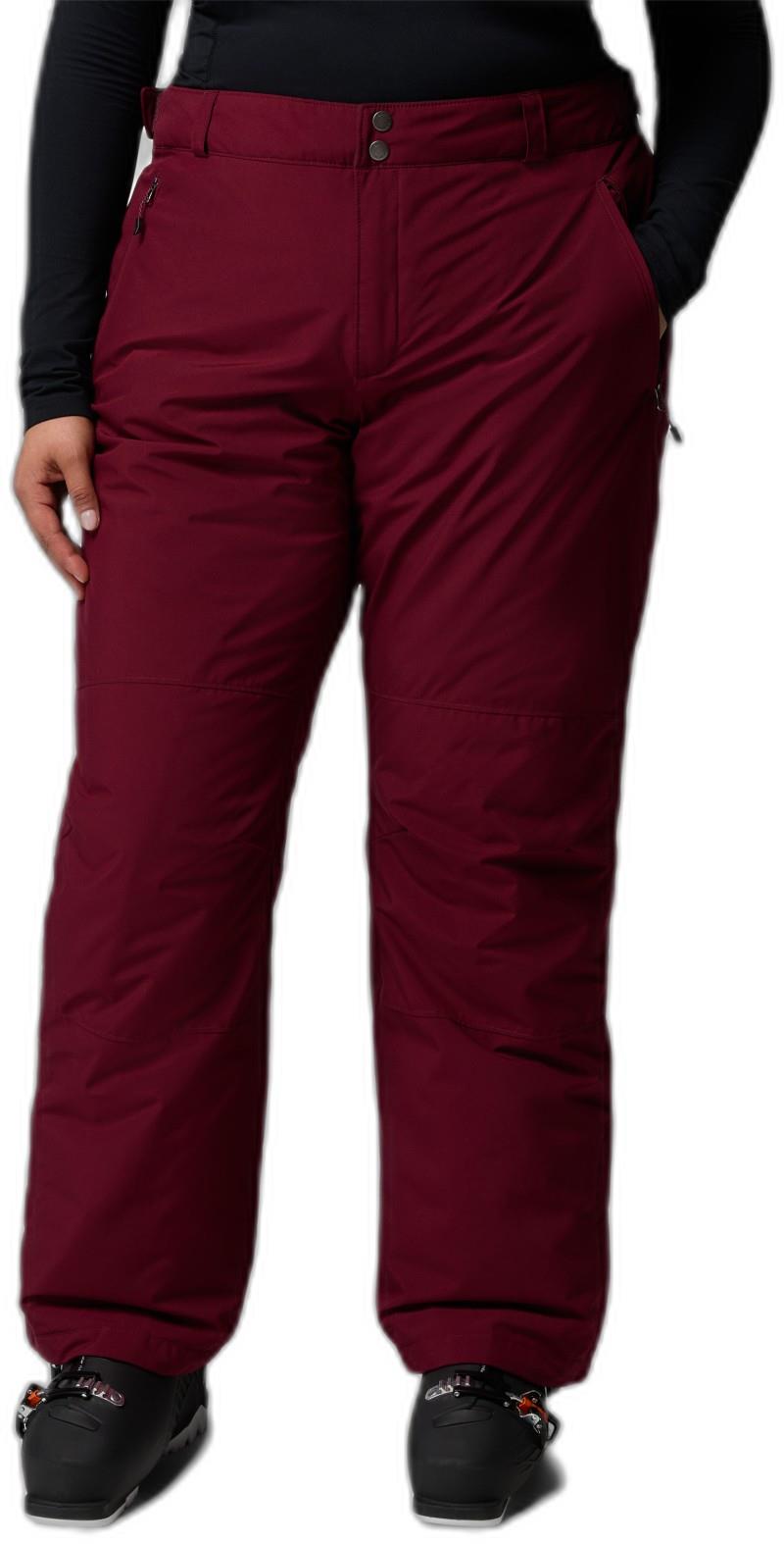 Shafer Canyon II Insulated Pants, Long, Extended - Womens - rich wine 1
