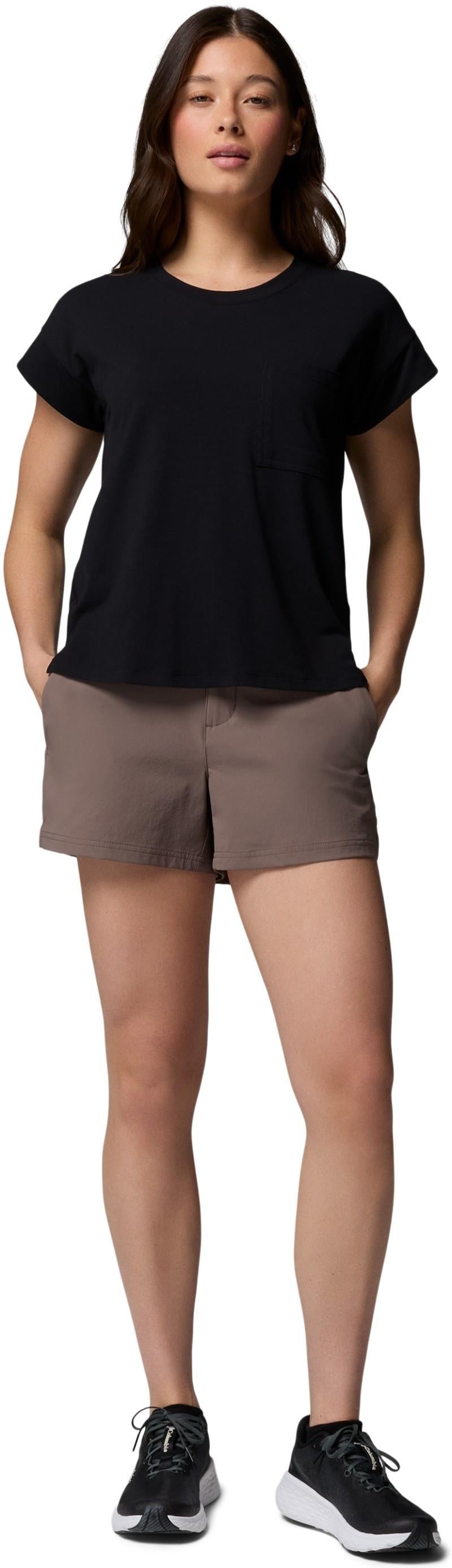 Shale Ridge Shorts, 4" Inseam - Womens - iron 1