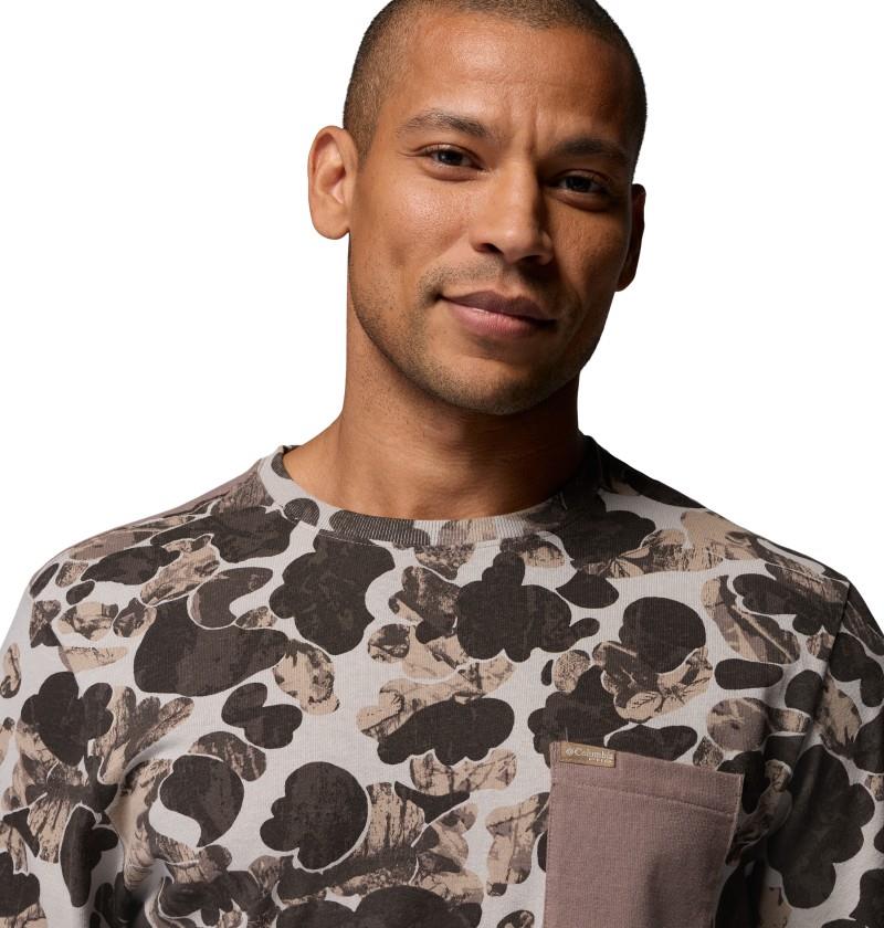 Sharptail Camo Crew - Mens - flint grey deltawoods 1