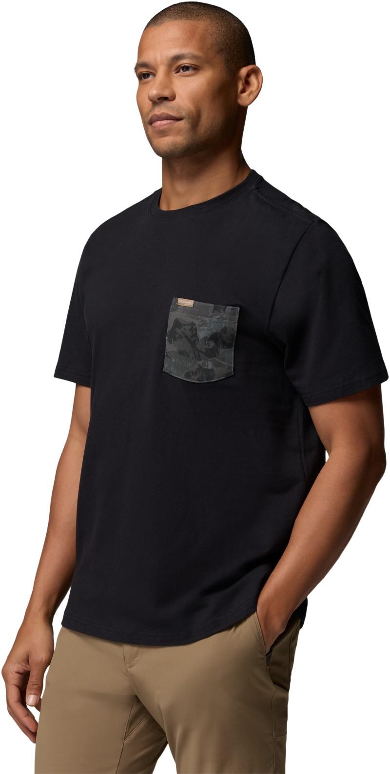 Sharptail Camo Pocket Tee - Mens - black 1