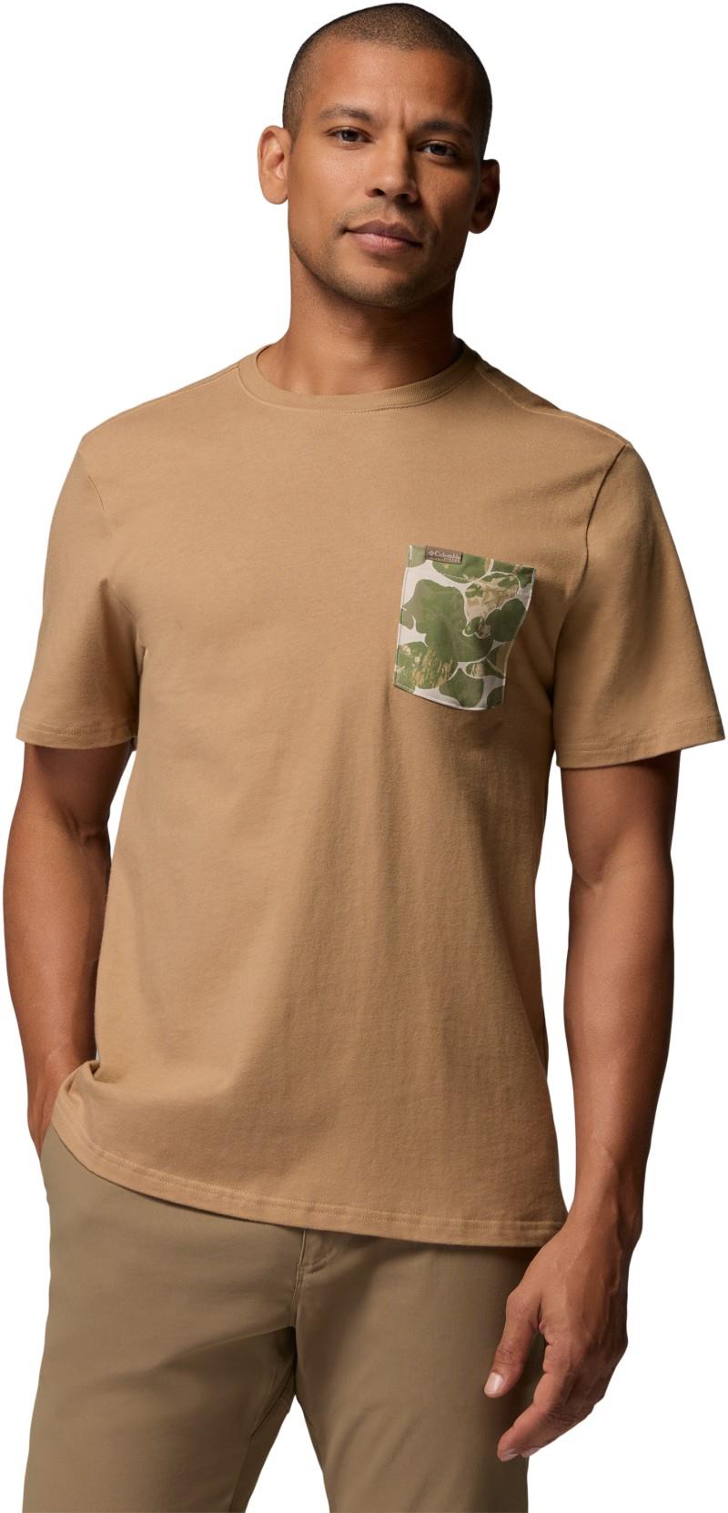 Sharptail Camo Pocket Tee - Mens - sahara 1