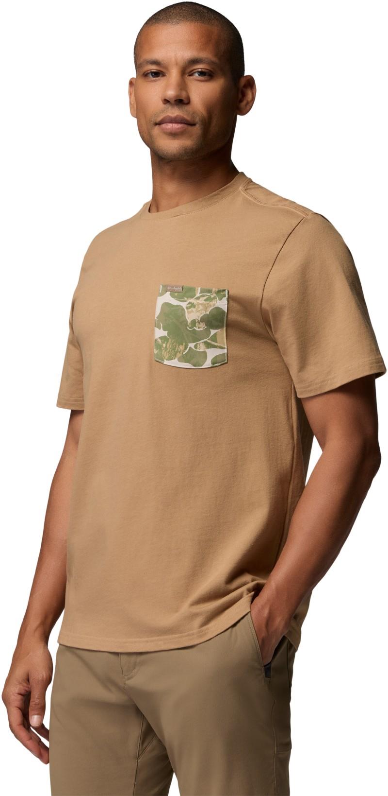 Sharptail Camo Pocket Tee - Mens - sahara 1