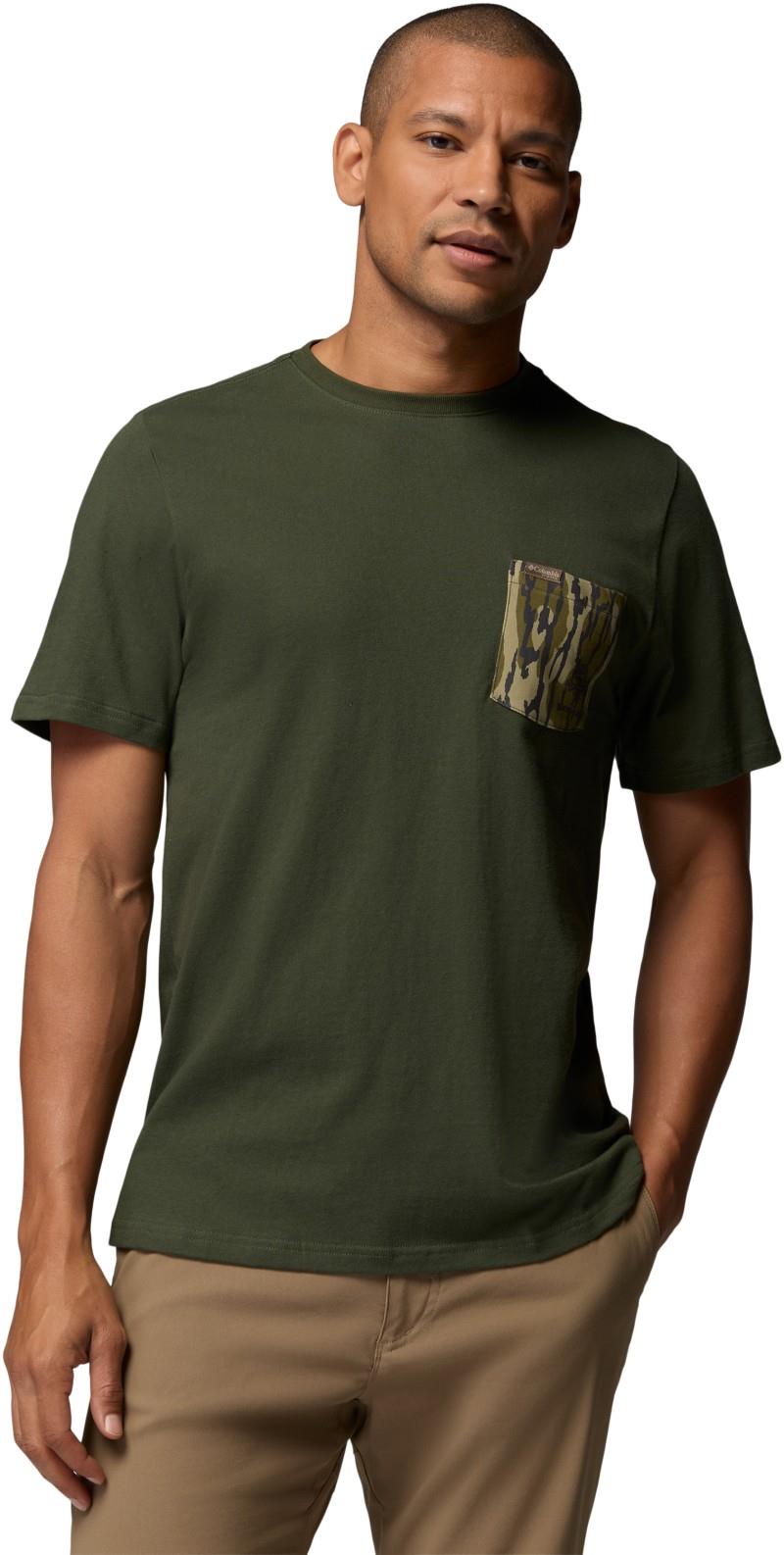 Sharptail Camo Pocket Tee - Mens - surplus green 1