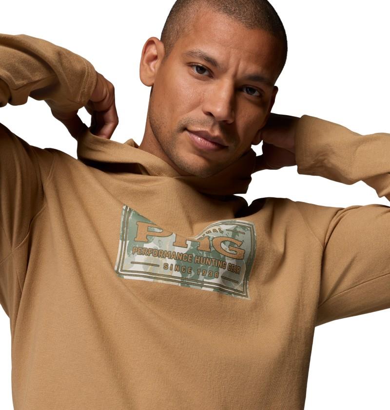 Sharptail Graphic Hoodie - Mens - sahara 1