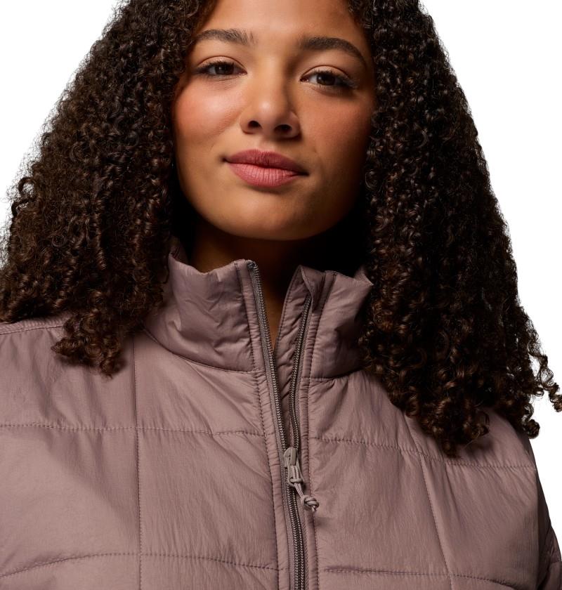 Sienna Hill Quilted Jacket, Extended - Womens - iron 1