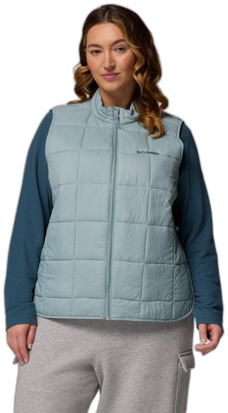 Sienna Hill Quilted Vest, Extended - Womens - crushed blue 1