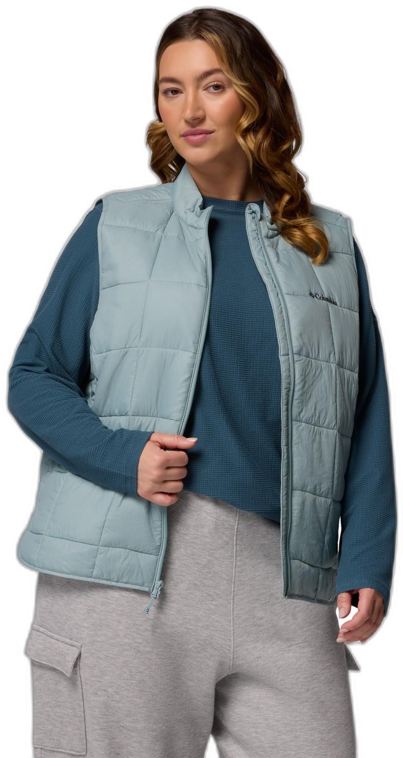 Sienna Hill Quilted Vest, Extended - Womens - crushed blue 1