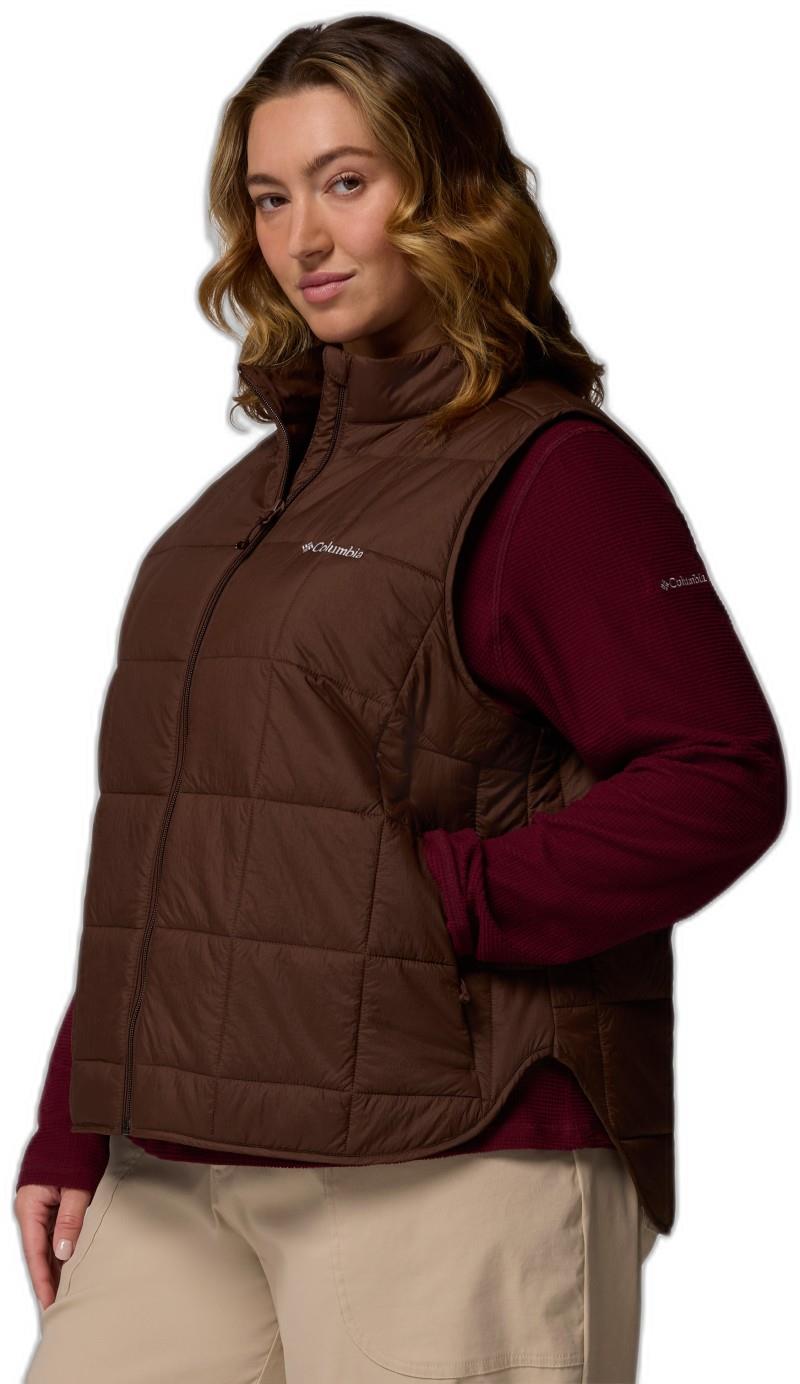 Sienna Hill Quilted Vest, Extended - Womens - tobacco 1