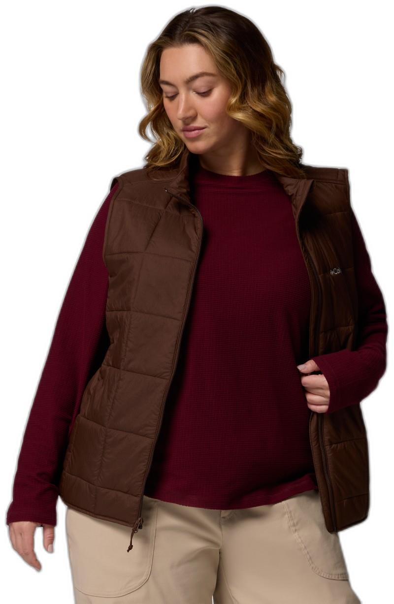 Sienna Hill Quilted Vest, Extended - Womens - tobacco 1