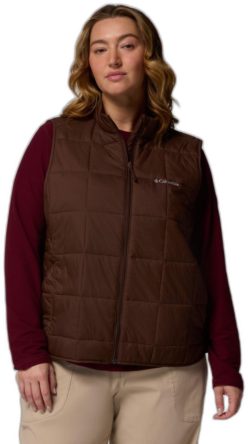 Sienna Hill Quilted Vest, Extended - Womens - tobacco 1