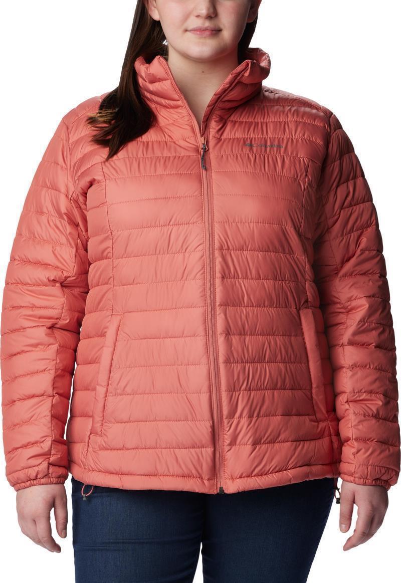 Silver Falls Full Zip Jacket - Plus - Womens - Dark Coral 1