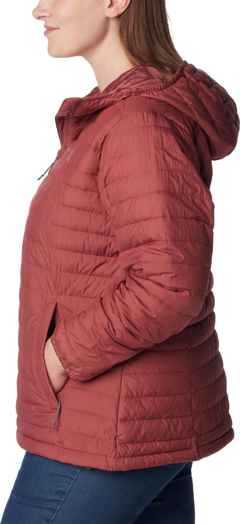 Silver Falls Hooded Jacket, Extended - Womens - Beetroot 3