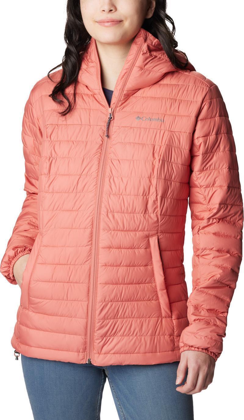 Silver Falls Hooded Jacket, Extended - Womens - Dark Coral 1