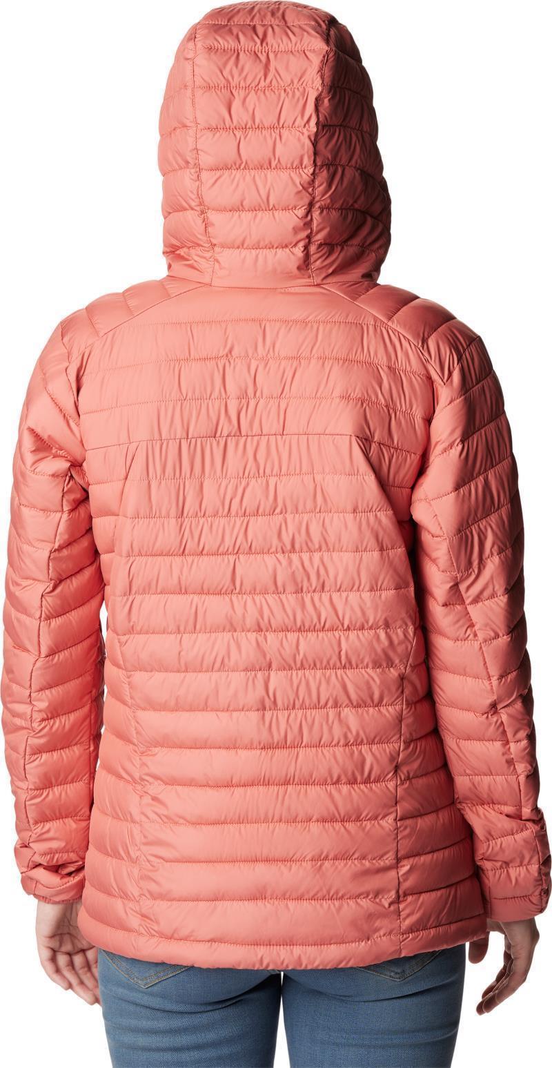 Silver Falls Hooded Jacket, Extended - Womens - Dark Coral 2