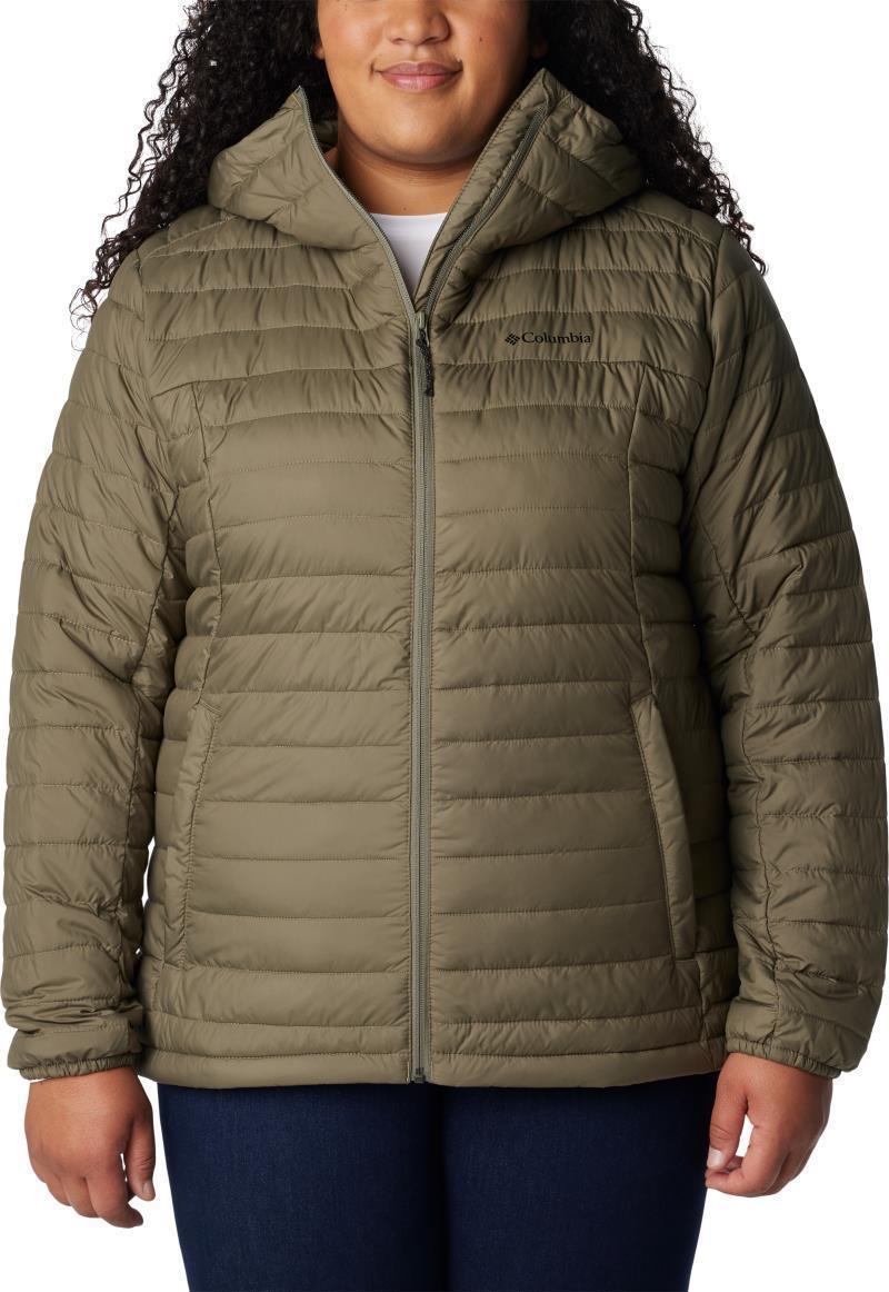 Silver Falls Hooded Jacket, Extended - Womens - Stone Green 1
