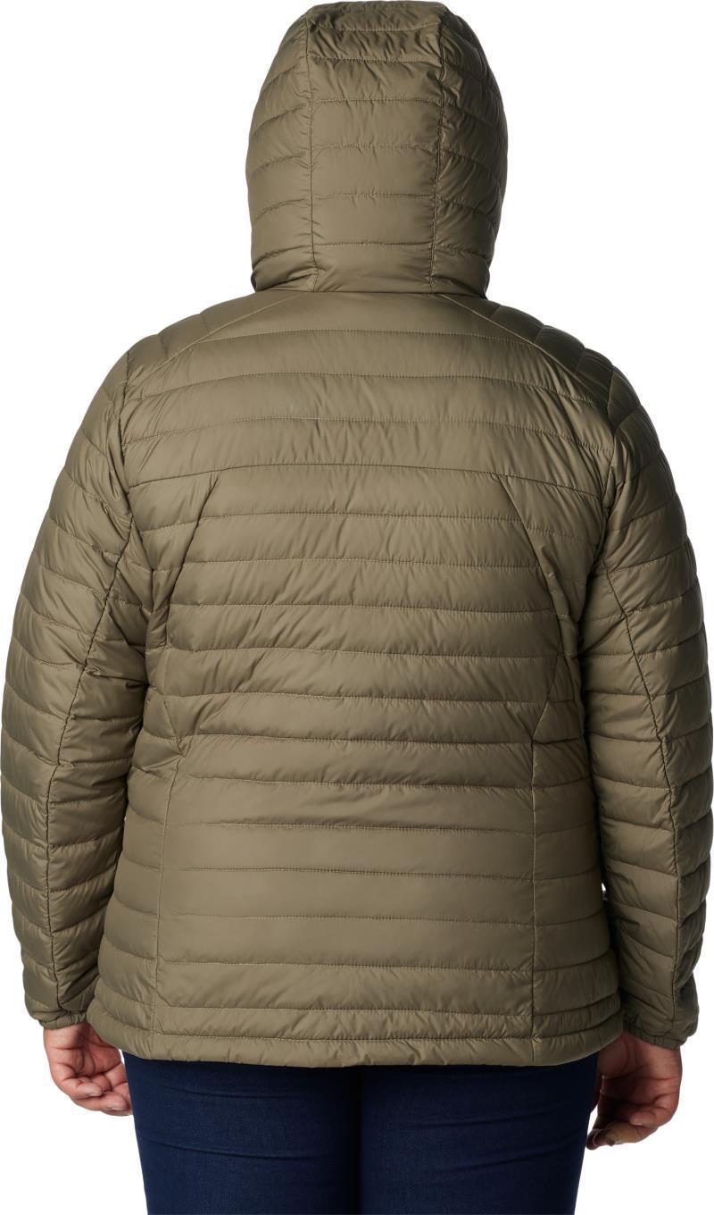 Silver Falls Hooded Jacket, Extended - Womens - Stone Green 2