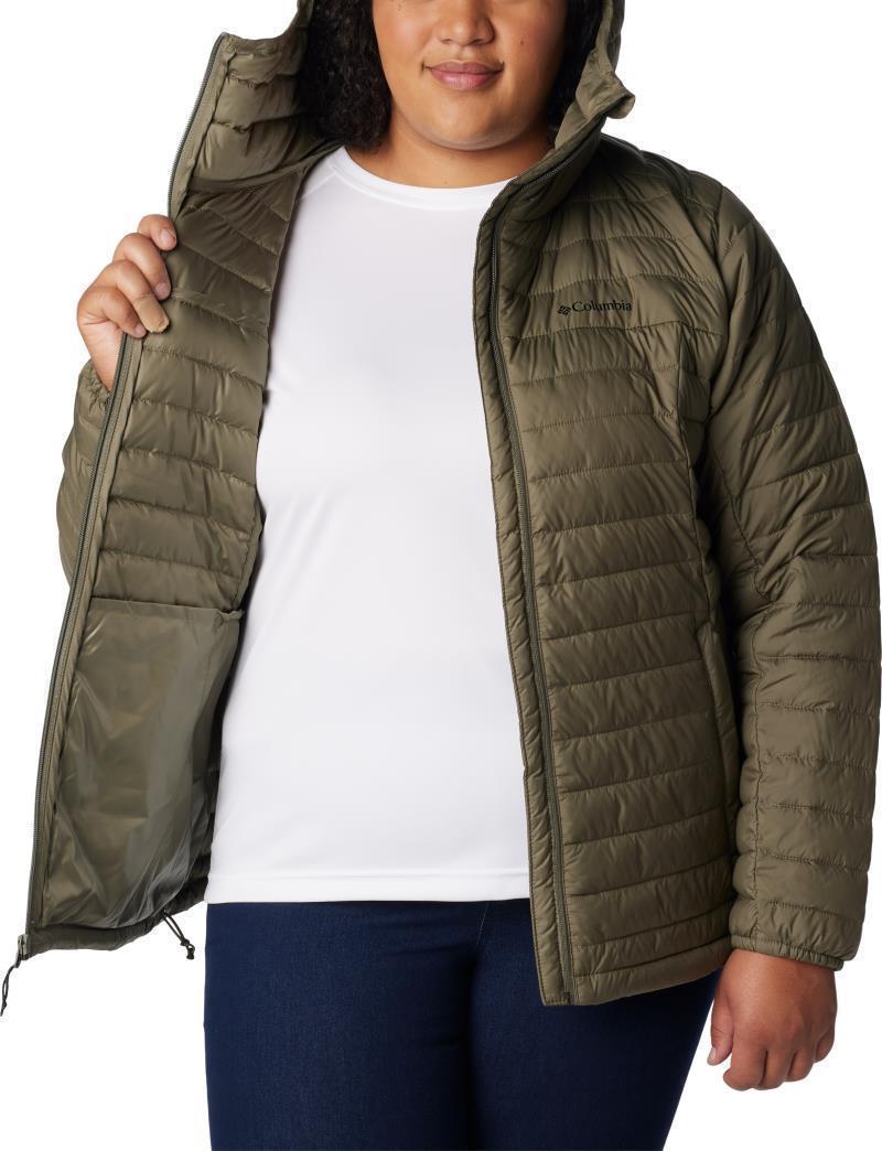 Silver Falls Hooded Jacket, Extended - Womens - Stone Green 5