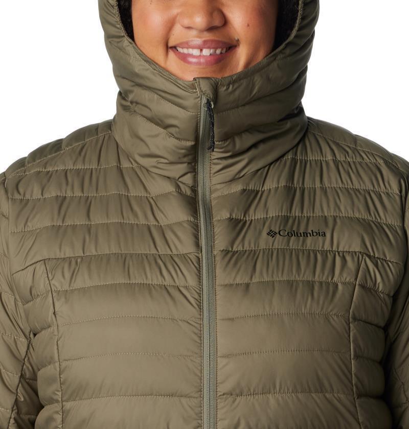 Silver Falls Hooded Jacket, Extended - Womens - Stone Green 6