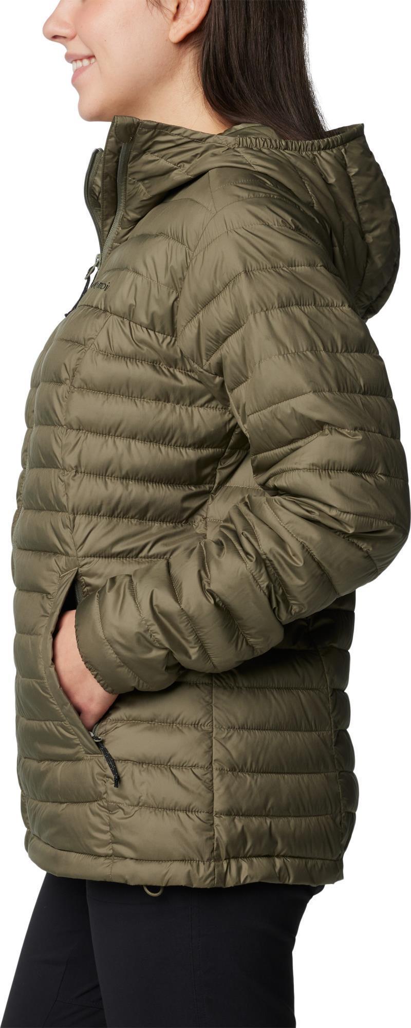 Silver Falls II Hooded Jacket - Womens - Stone Green 6