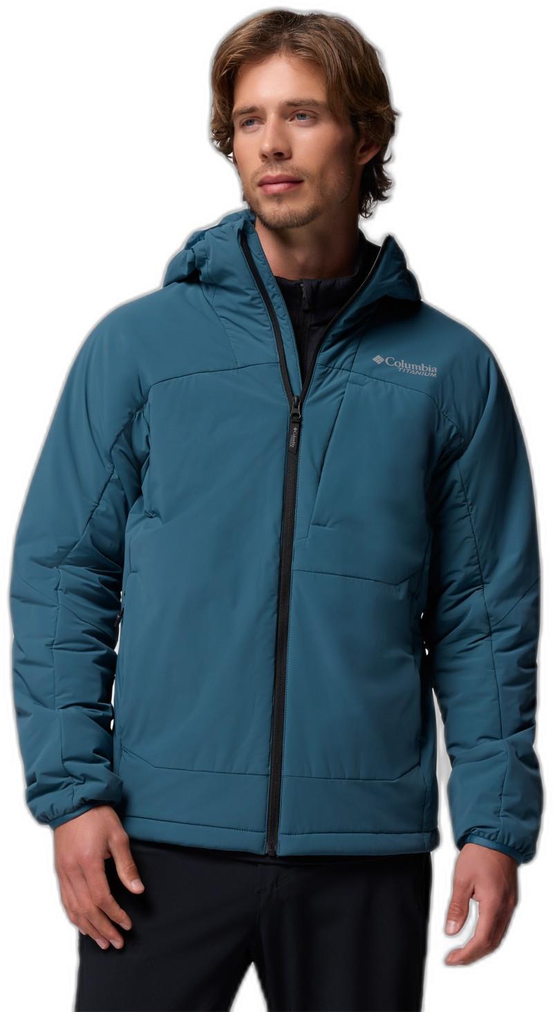 Silver Leaf Lite Hooded Jacket - Mens - everblue 1