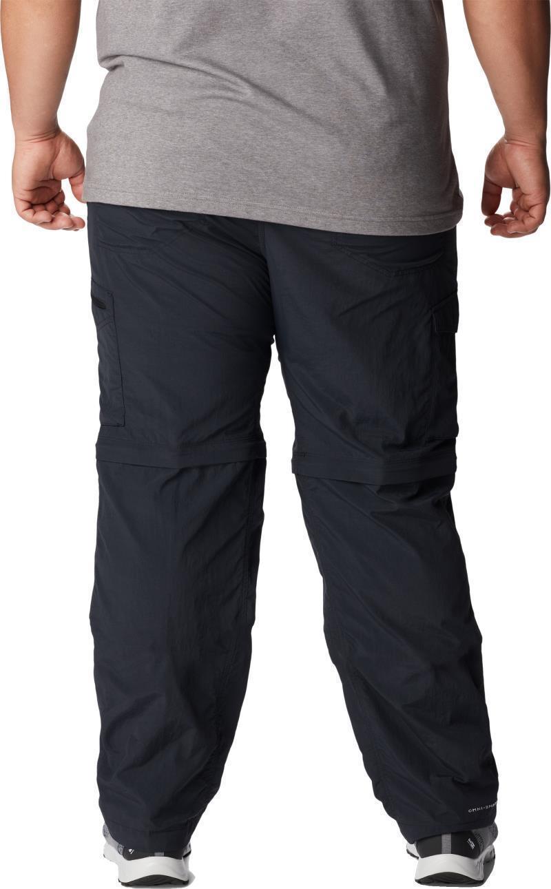 Silver Ridge Convertible Pants, 32" Inseam - Big - Mens - Black 2