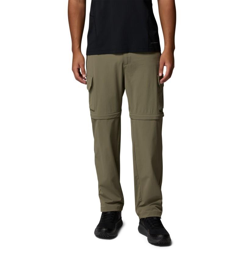 Silver Ridge Elite Convertible Pants, 30" Inseam - Mens - stone green 1