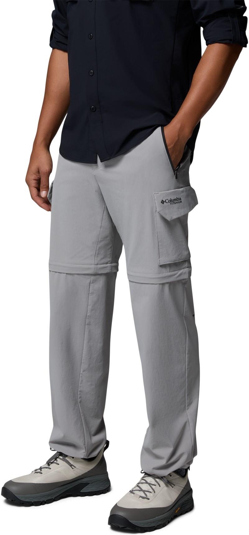 Silver Ridge Elite Convertible Pants, 30" Inseam - Mens - titanium 1