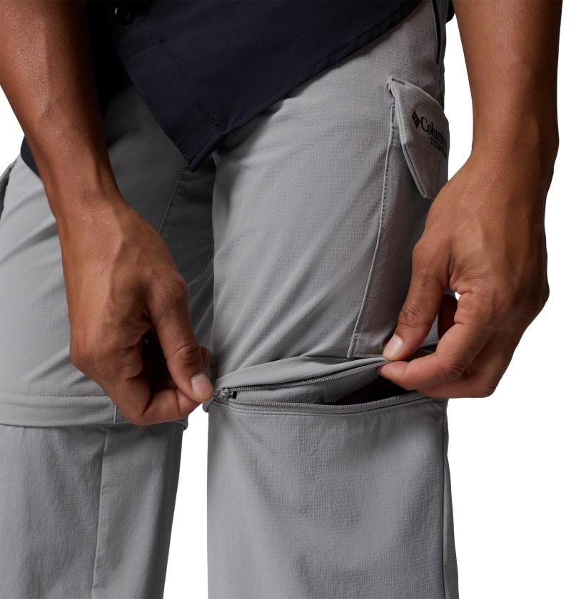 Silver Ridge Elite Convertible Pants, 30" Inseam - Mens - titanium 1