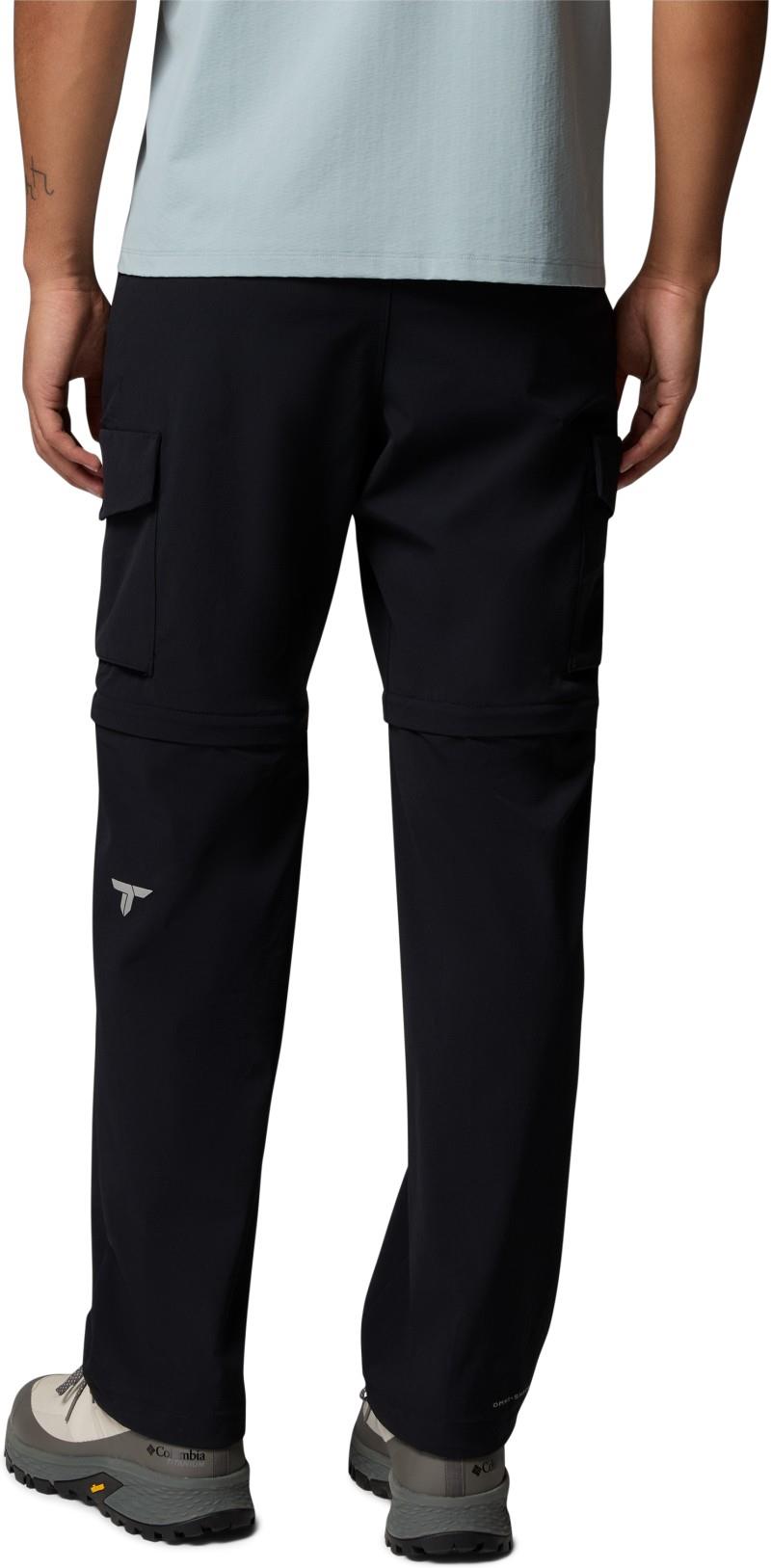 Silver Ridge Elite Convertible Pants, 34" Inseam - Mens - black 1