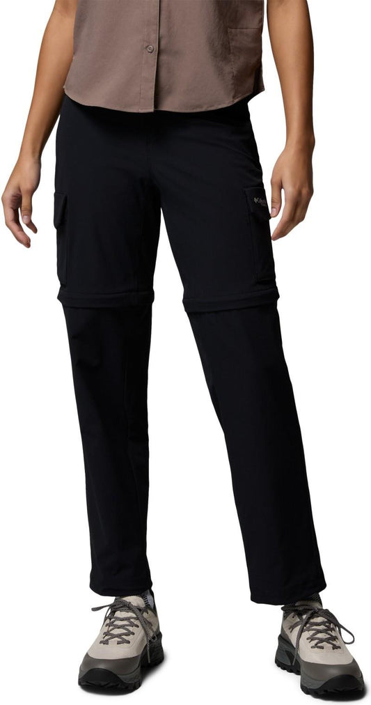 Silver Ridge Elite Convertible Pants, Reg - Womens - black 1