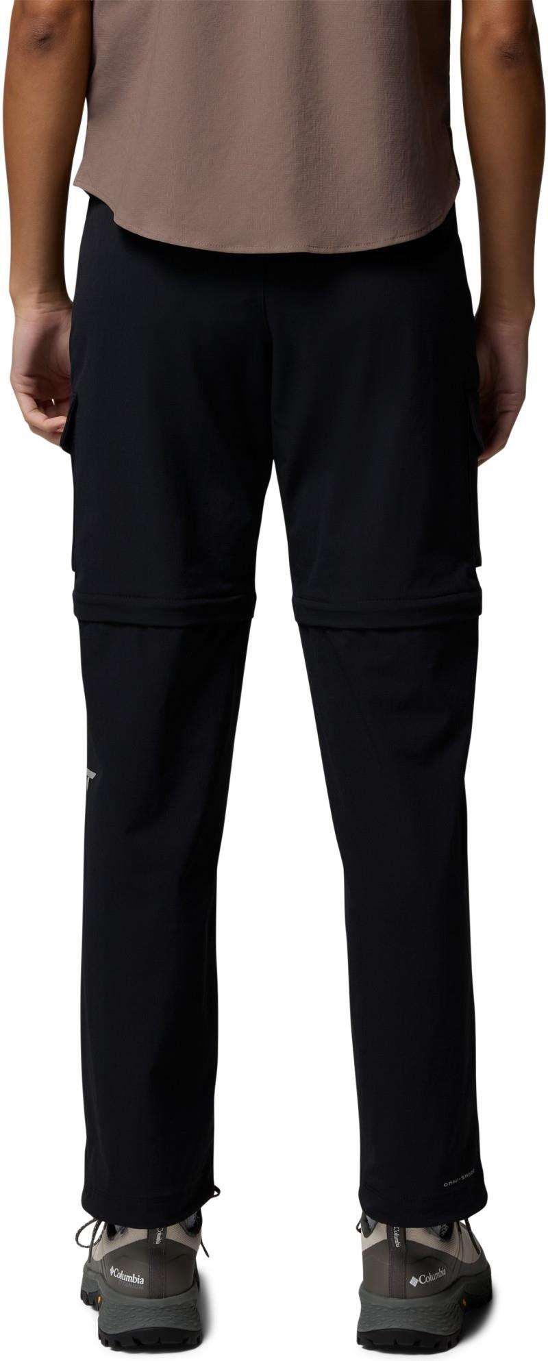 Silver Ridge Elite Convertible Pants, Reg - Womens - black 1