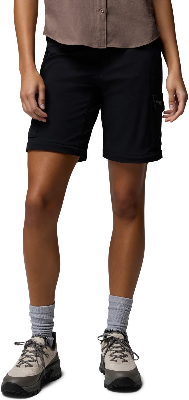 Silver Ridge Elite Convertible Pants, Reg - Womens - black 1