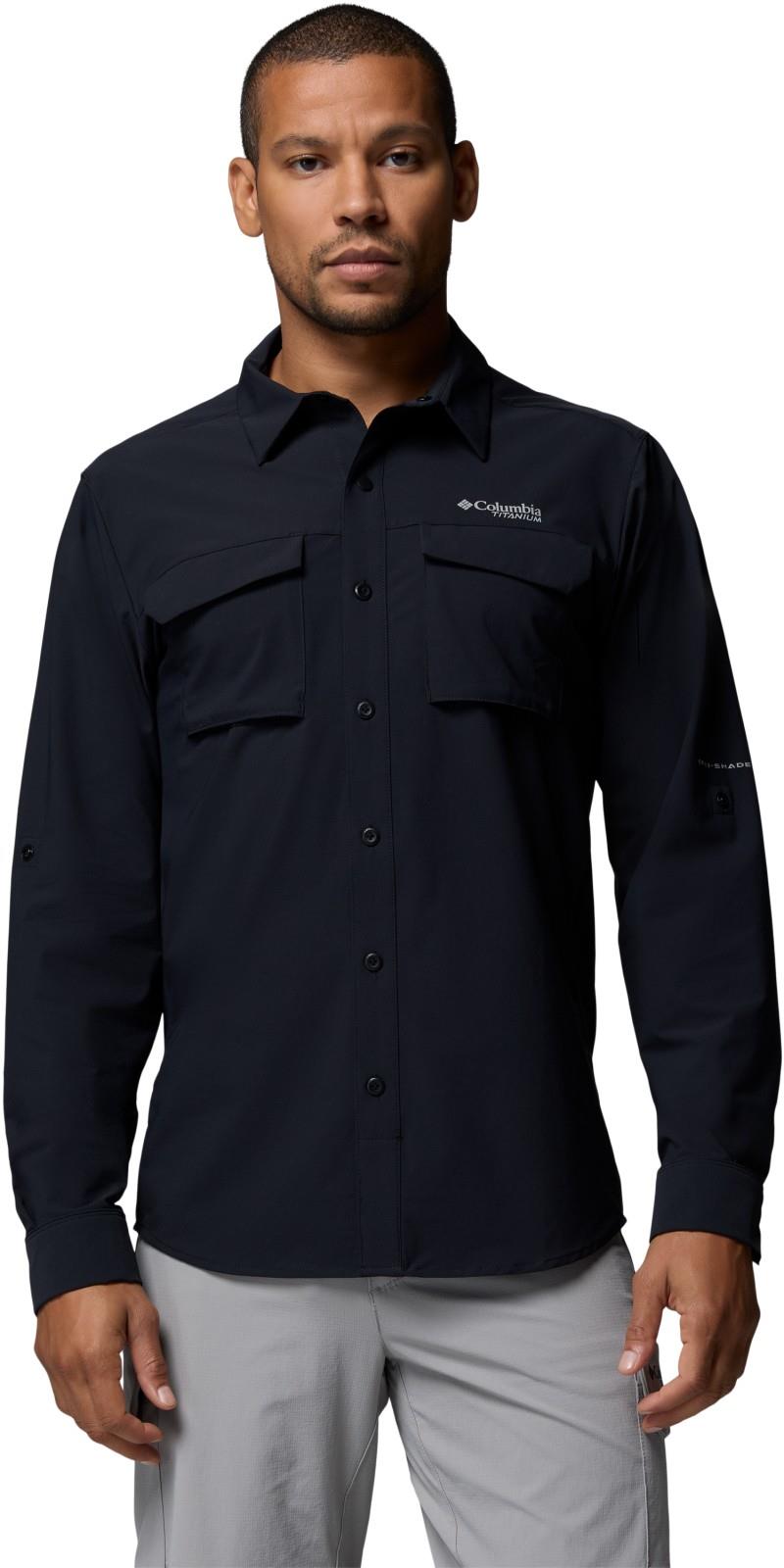 Silver Ridge Elite LS Woven - Mens - black 1