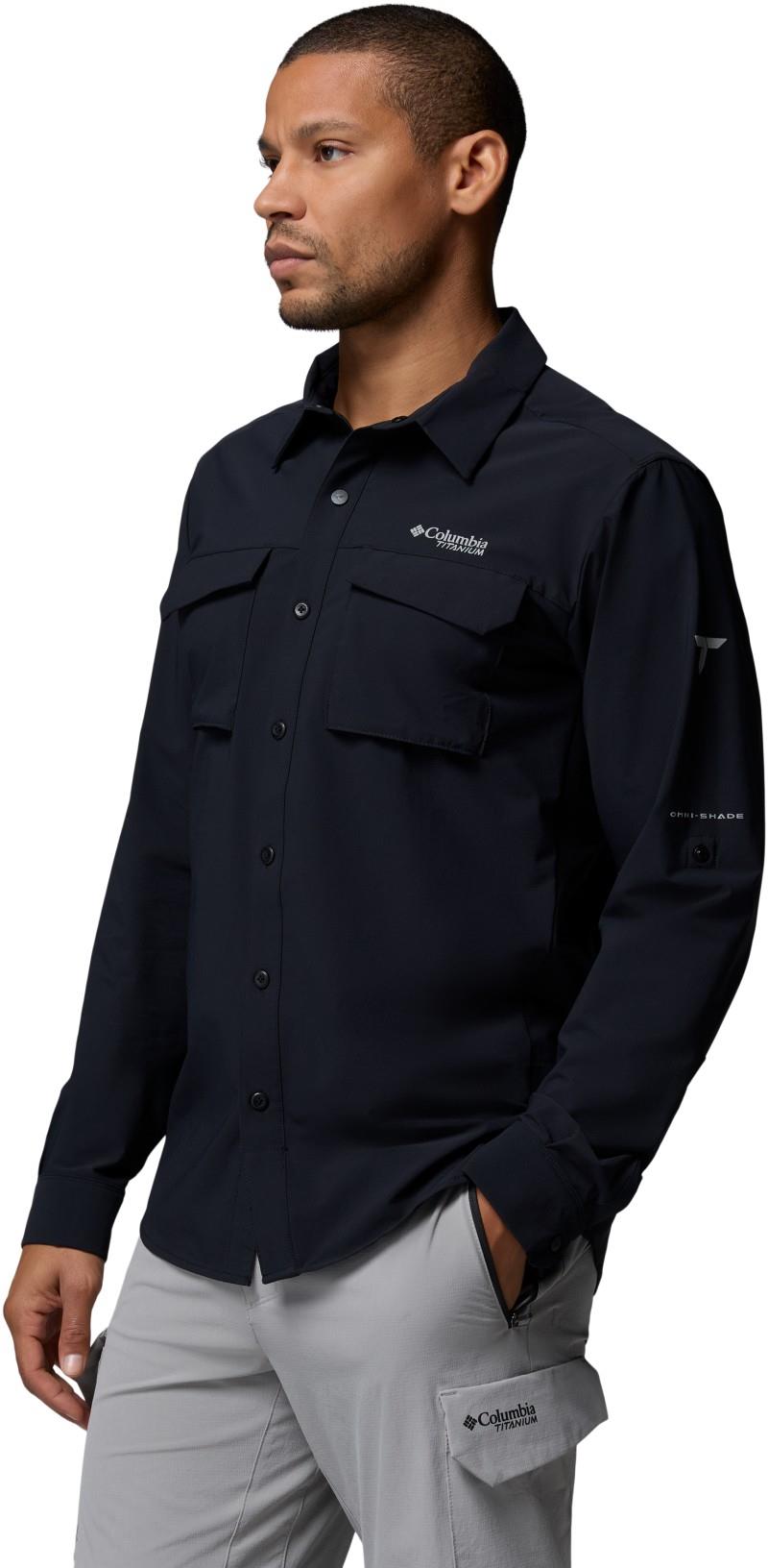 Silver Ridge Elite LS Woven - Mens - black 1
