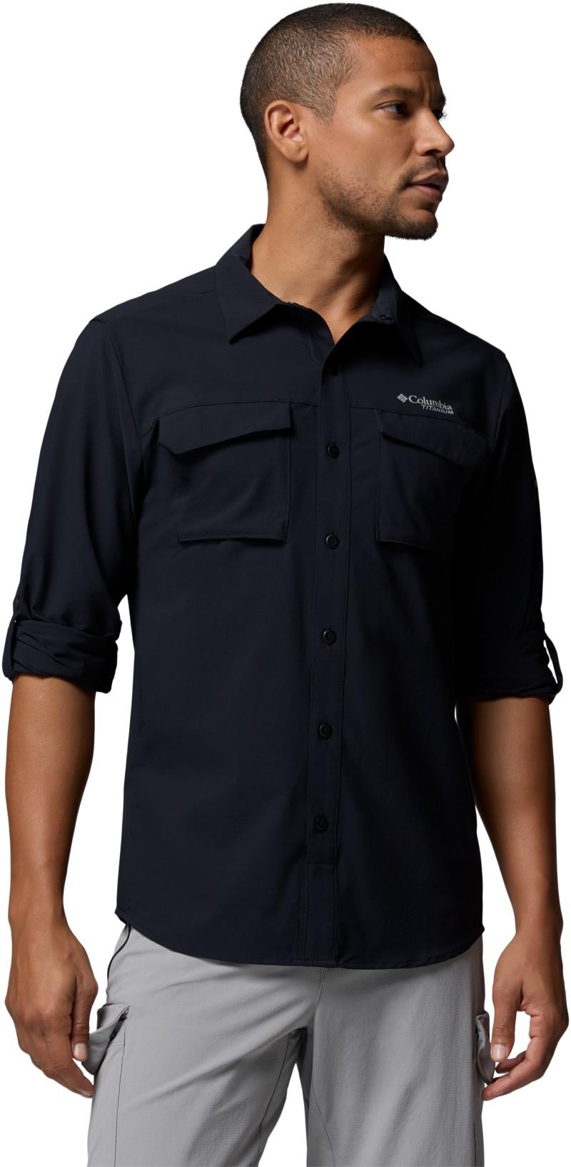 Silver Ridge Elite LS Woven - Mens - black 1