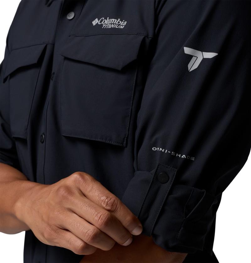 Silver Ridge Elite LS Woven - Mens - black 1