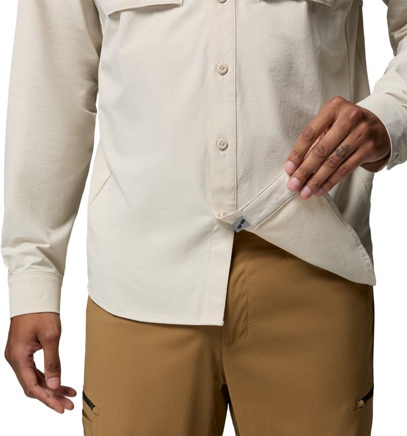 Silver Ridge Elite LS Woven - Mens - dark stone 1