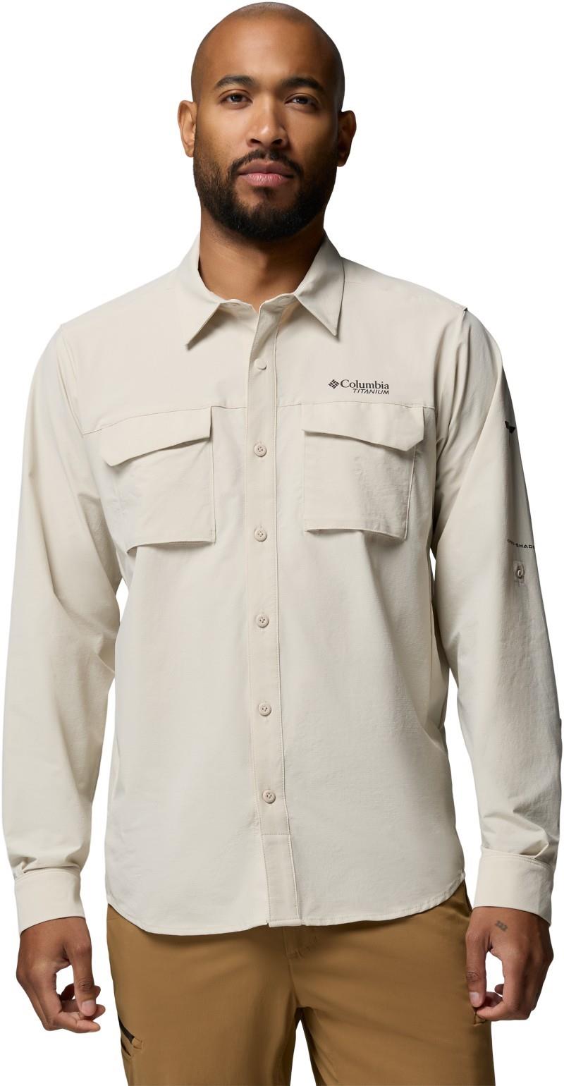 Silver Ridge Elite LS Woven - Mens - dark stone 1