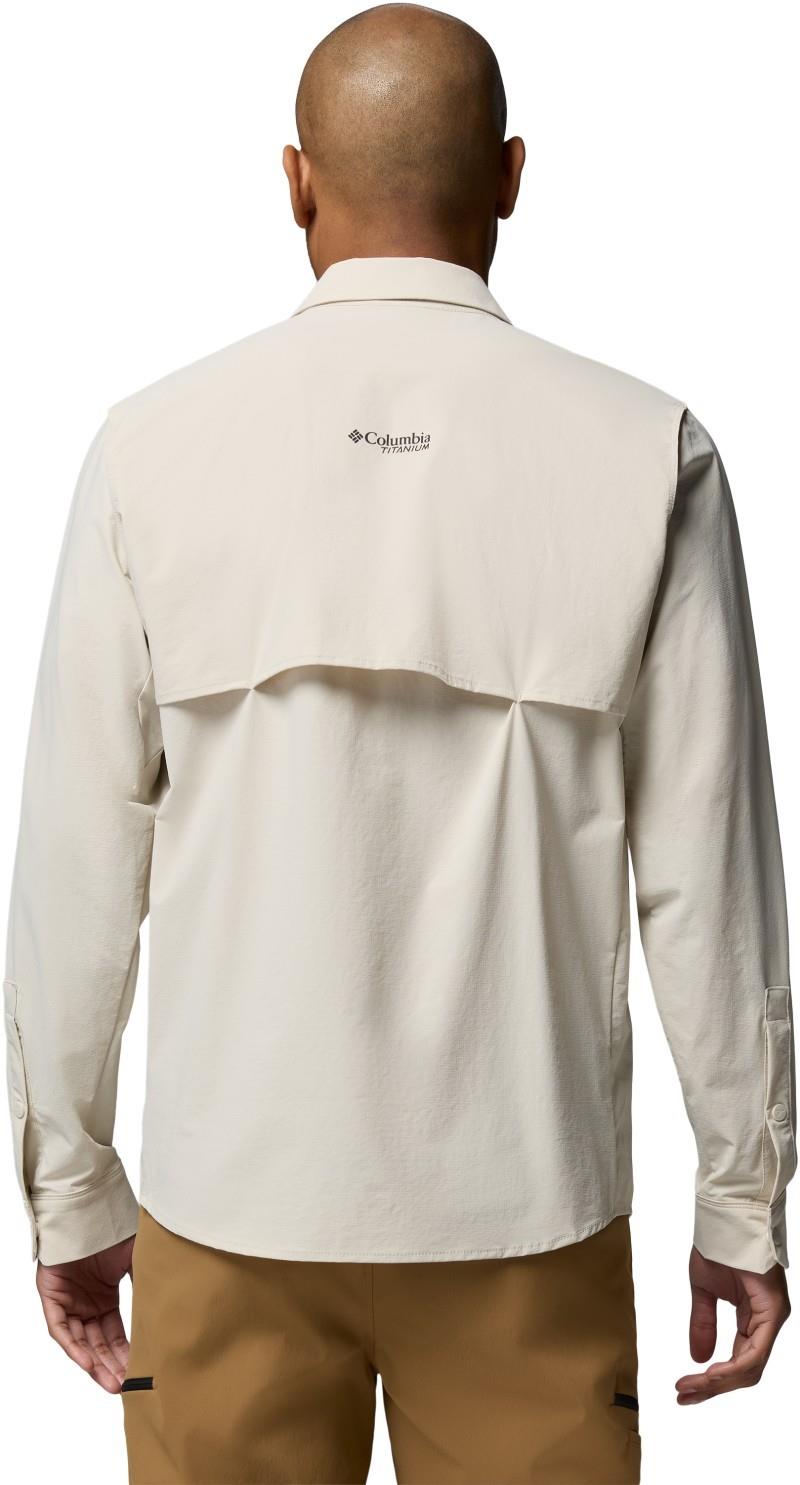 Silver Ridge Elite LS Woven - Mens - dark stone 1