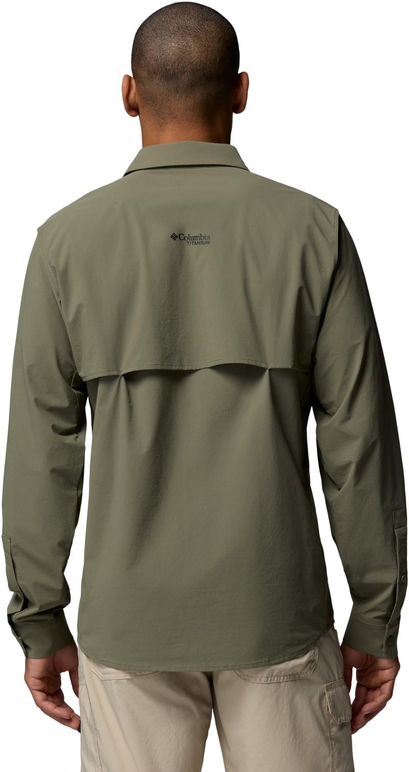 Silver Ridge Elite LS Woven - Mens - stone green 1