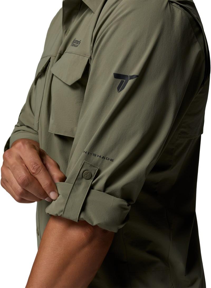 Silver Ridge Elite LS Woven - Mens - stone green 1