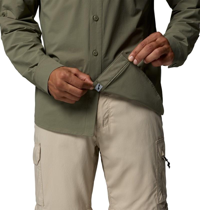 Silver Ridge Elite LS Woven - Mens - stone green 1