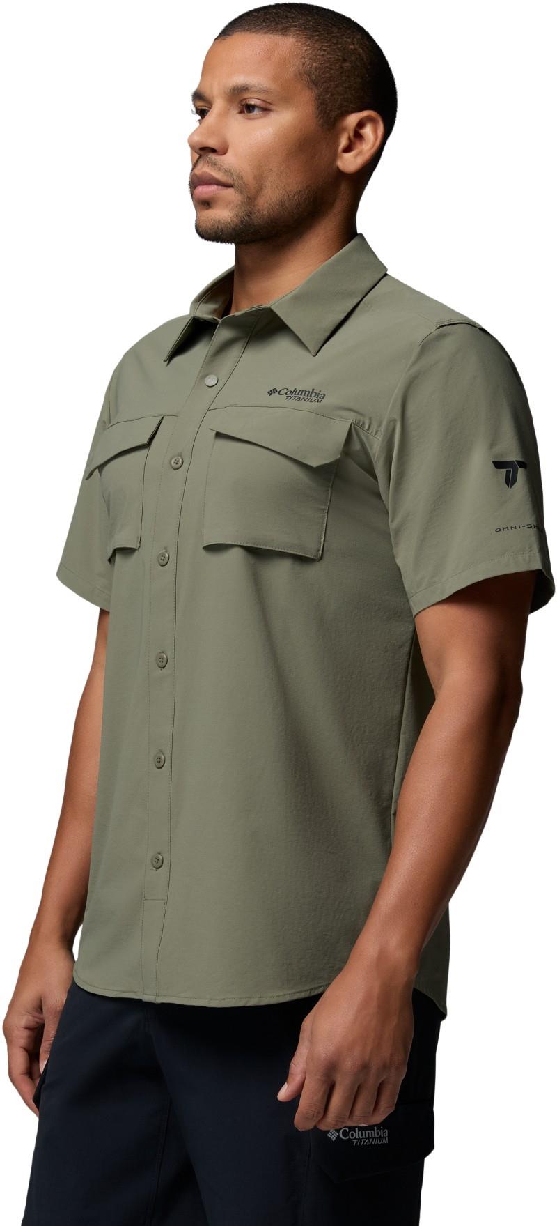 Silver Ridge Elite SS Woven - Mens - stone green 1