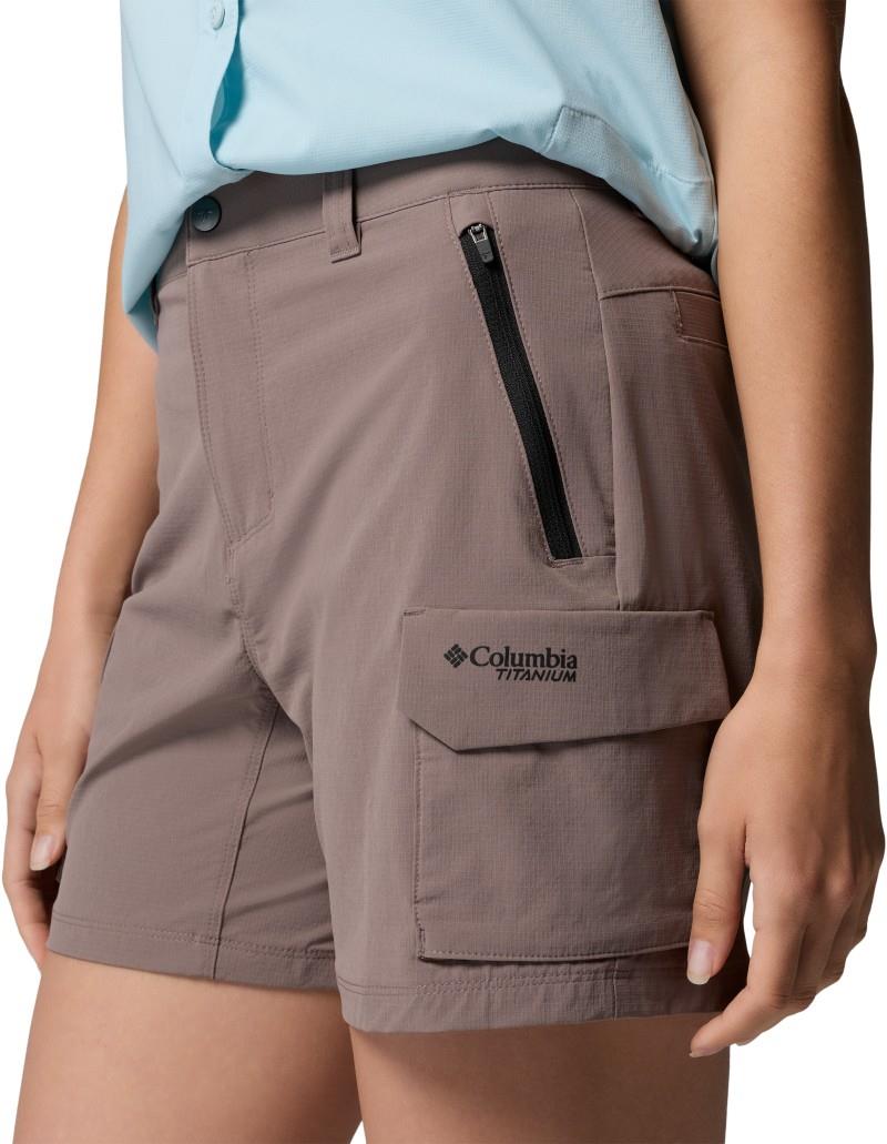 Silver Ridge Elite Shorts, 6" Inseam - Womens - iron 1