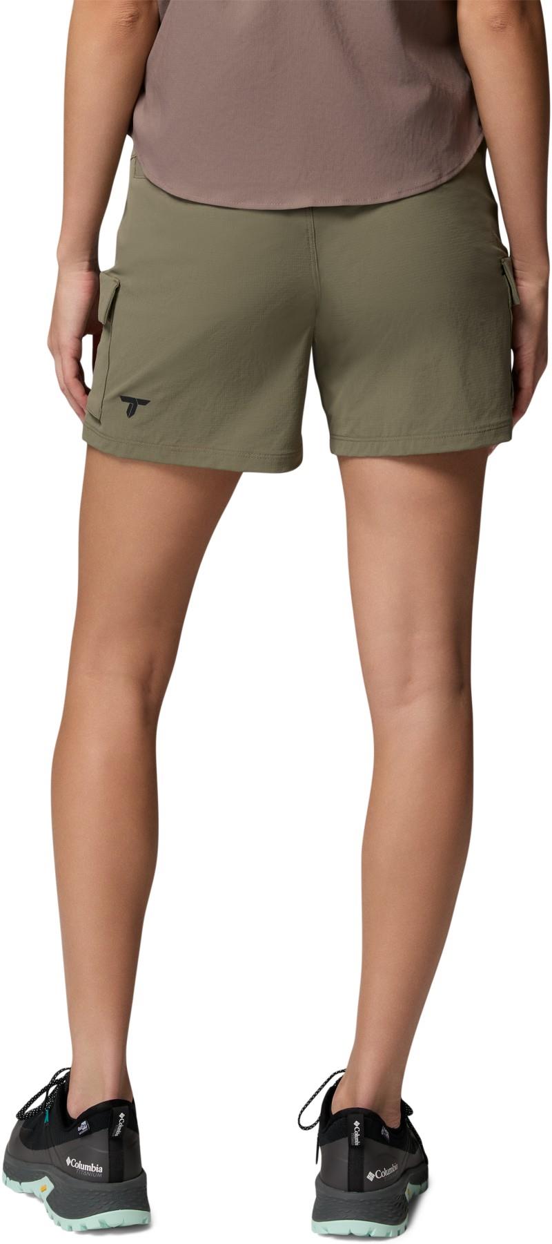 Silver Ridge Elite Shorts, 6" Inseam - Womens - stone green 1