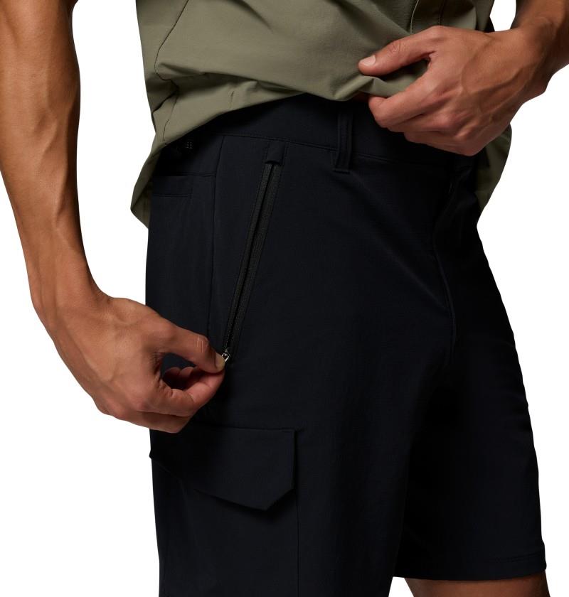 Silver Ridge Elite Shorts, 7" Inseam - Mens - black 1