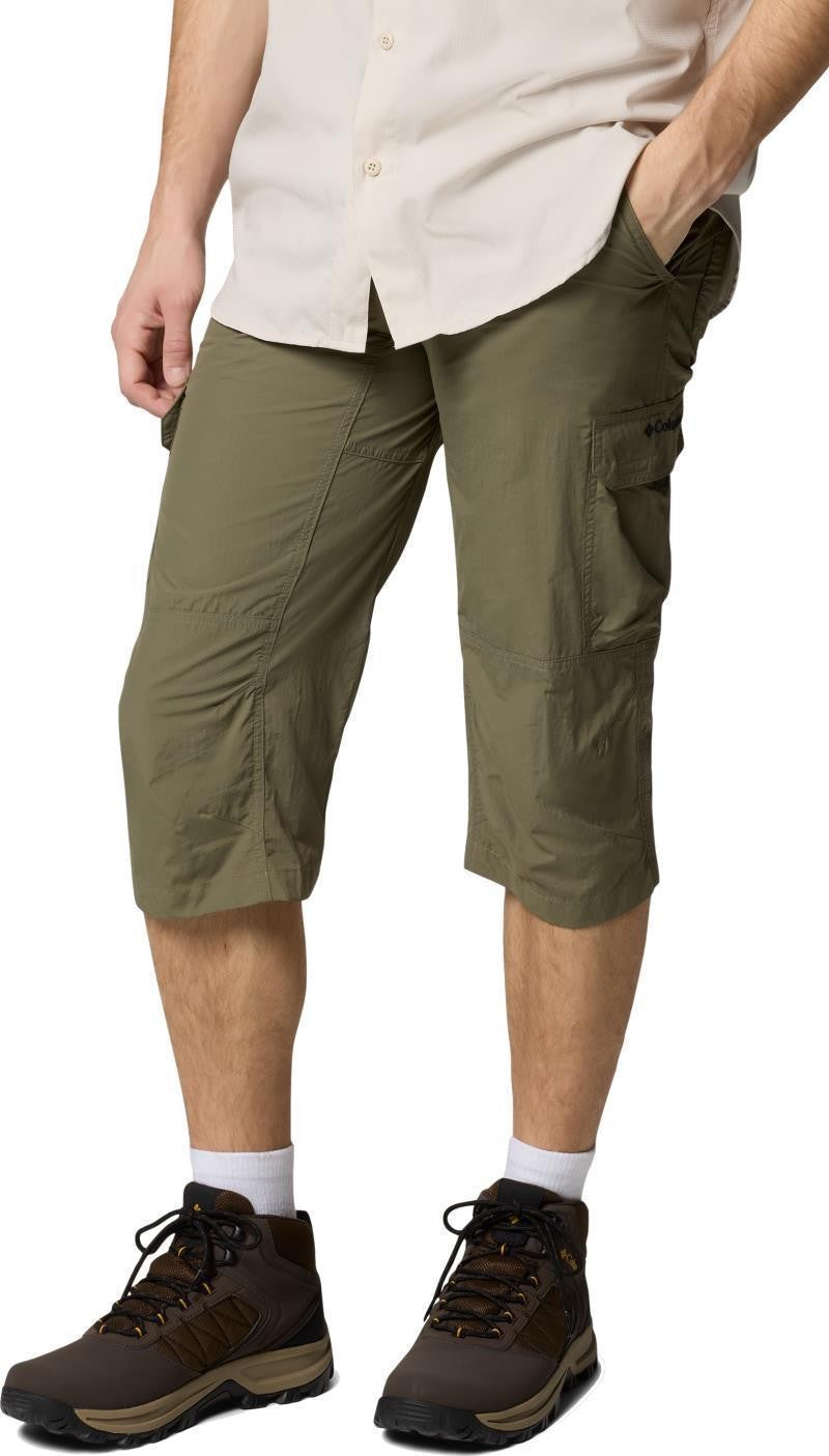 Silver Ridge II Capris, 19" Inseam - Mens - stone green 1