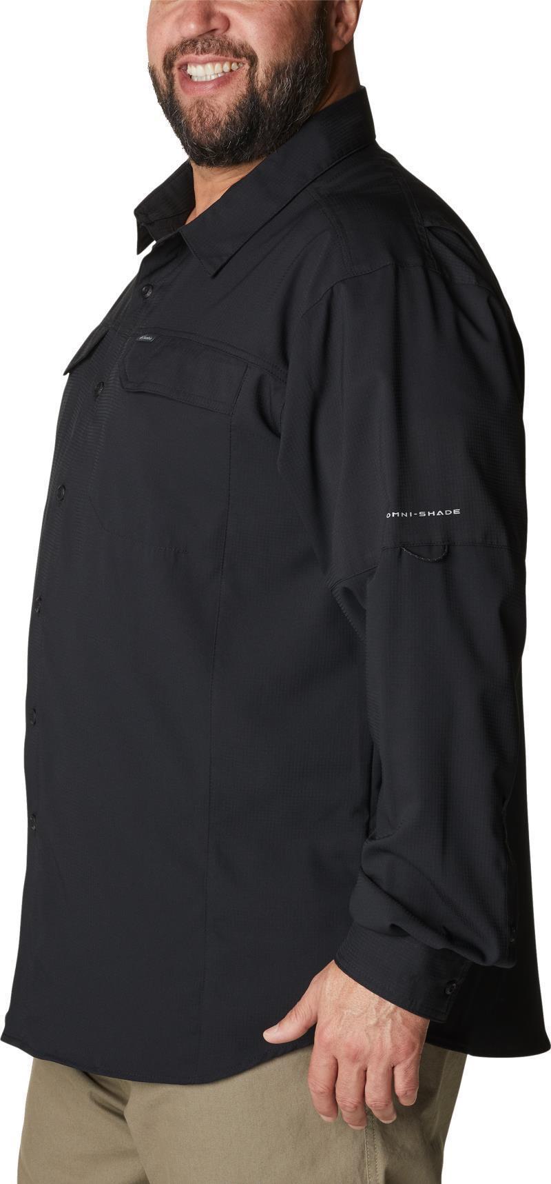 Silver Ridge Lite LS Shirt - Big - Mens - Black 4