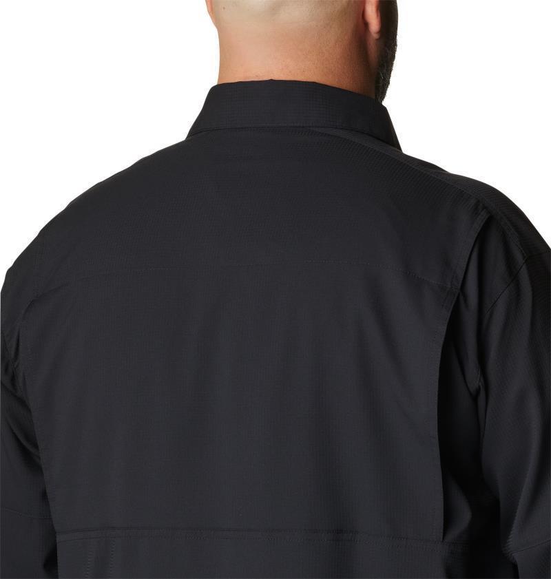 Silver Ridge Lite LS Shirt - Big - Mens - Black 6