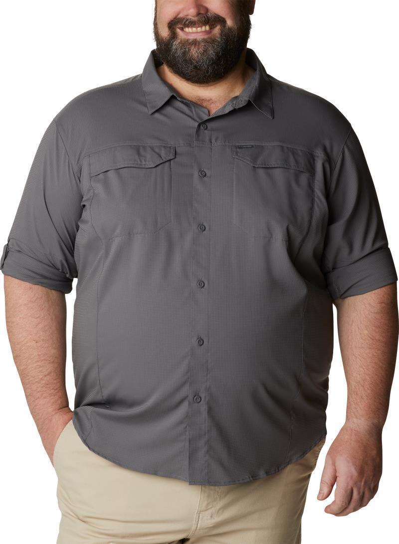 Silver Ridge Lite LS Shirt - Big - Mens - City Grey 3